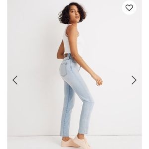 Madewell Curvy Perfect Vintage Jean
